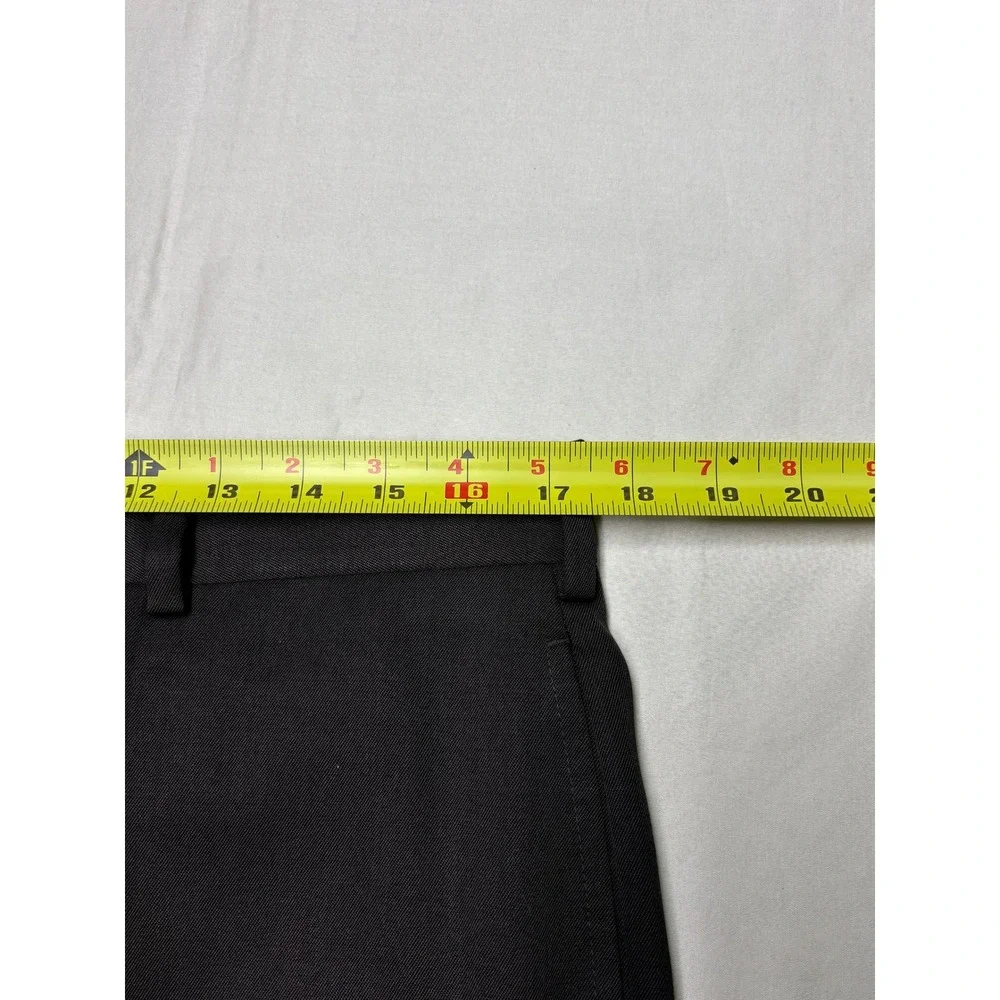 Brooks Brothers 1818 Madison Mens 35x30 Brown Wool Pleated‎ Dress Pants Trousers